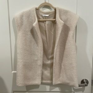 ASOS Cream Teddy Vest